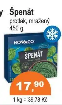 COOP DISKONT Špenát nabídka