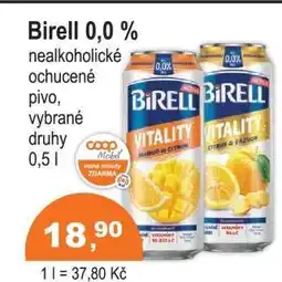 COOP DISKONT BIRELL 0,0 nabídka