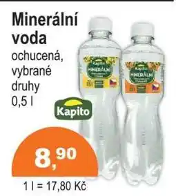COOP DISKONT Minerální voda nabídka