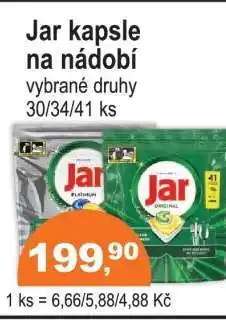 COOP DISKONT Jar Kapsle na nádobí nabídka