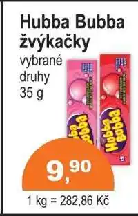 COOP DISKONT HUBBA BUBBA ŽVÝKAČKY nabídka