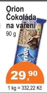 COOP DISKONT Orion Čokoláda na vaření nabídka
