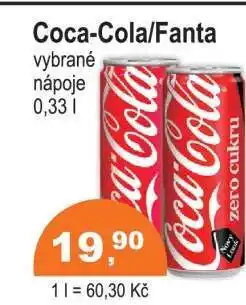 COOP DISKONT Coca-Cola, Fanta nabídka