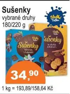 COOP DISKONT Sušenky nabídka