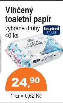 COOP DISKONT Vlhčený toaletní papír nabídka