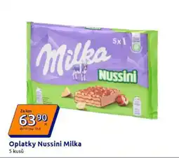Action Oplatky Nussini Milka nabídka