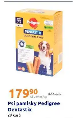 Action Psí pamlsky Pedigree Dentastix nabídka