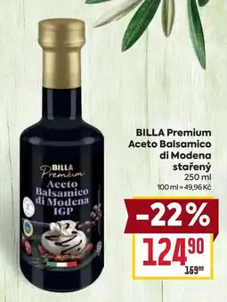 Billa Billa premium acetobalsamico di modena stařený nabídka