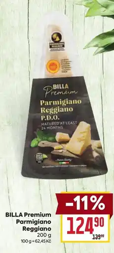 Billa Billa Premium parmezan reggiano nabídka