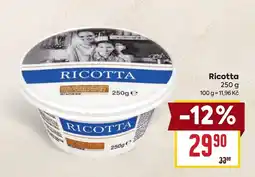 Billa Ricotta nabídka