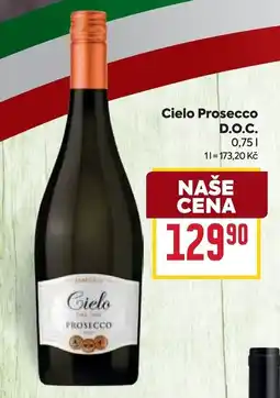 Billa Cielo Prosecco nabídka