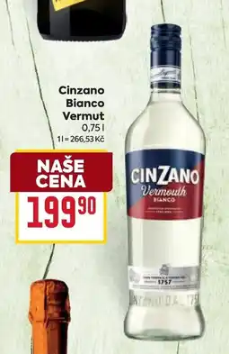 Billa Cinzano Bianco Vermut nabídka
