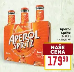 Billa Aperol Spritz nabídka
