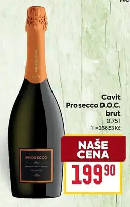 Billa Cavit Prosecco D.O.C. brut nabídka