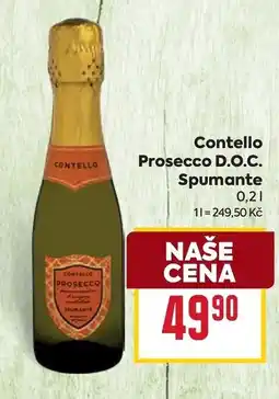 Billa Contello Prosecco D.O.C. Spumante nabídka