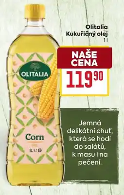 Billa Olitalia kukuřičný olej nabídka