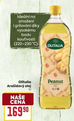 Billa Olitalia arašídový olej nabídka