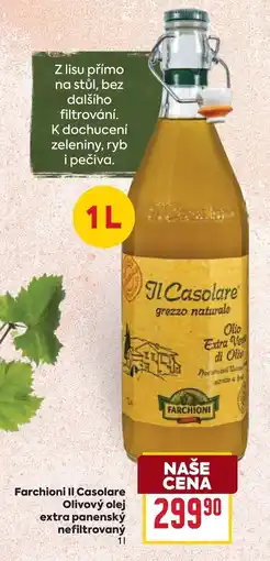 Billa Farchioni Il Casolare Olivový olej extra panenský nefiltrovaný nabídka