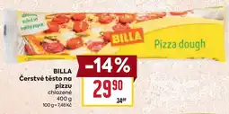 Billa BillA pizza dough nabídka