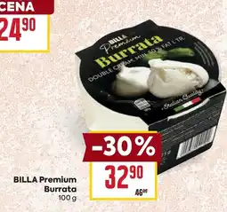 Billa Billa premium burrata nabídka