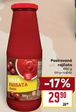 Billa Billa passata classic nabídka