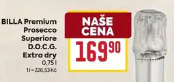 Billa Billa premium prosecco superiore d.o.c.g. extra dry nabídka