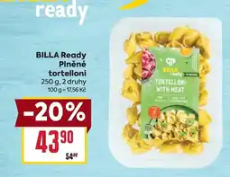 Billa Billa ready plněné tortelloni nabídka