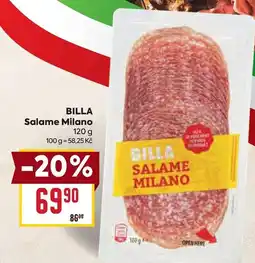 Billa Billa salame milano nabídka
