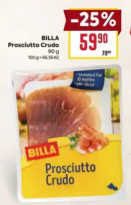 Billa Billa prosciutto crudo nabídka