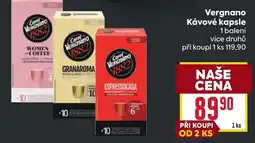Billa Vergnano kávové kapsle nabídka