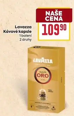 Billa Lavazza kávové kapsle nabídka