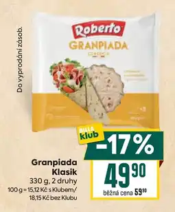 Billa Roberto Granpiada Klasik nabídka