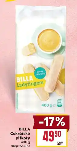 Billa BillA cukrářské piškoty nabídka