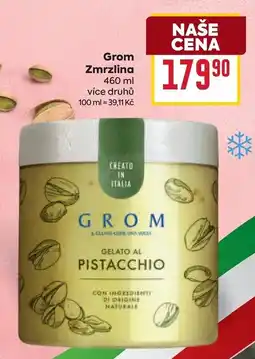 Billa Grom zmrzlina nabídka