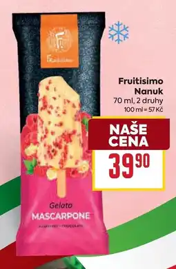 Billa Fruitisimo Nanuk nabídka