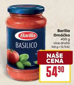 Billa Barilla Omáčka Basilico nabídka