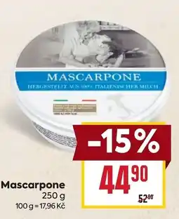 Billa Mascarpone nabídka