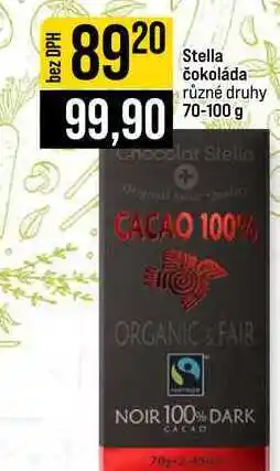 Jip Stella čokoláda různé druhy nabídka