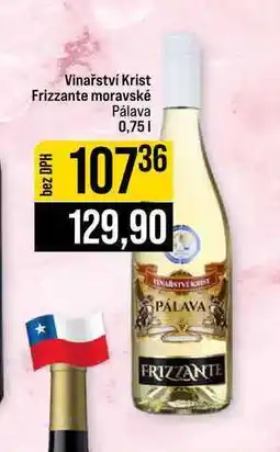 Jip Vinařství Krist Frizzante moravské Pálava nabídka