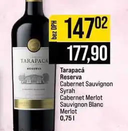 Jip Tarapacá Reserva Cabernet Sauvignon Syrah Cabernet Merlot Sauvignon Blanc Merlot nabídka