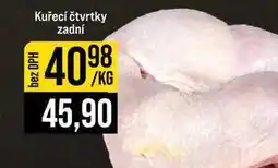 Jip Kuřecí čtvrtky zadní nabídka