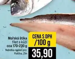 Jip Mořská štika filet s kůží cca nabídka