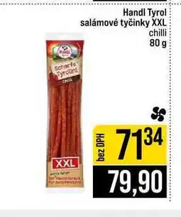 Jip Handl Tyrol salámové tyčinky XXL chilli nabídka
