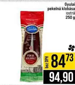 Jip Gyulai pekelná klobása ostrá nabídka