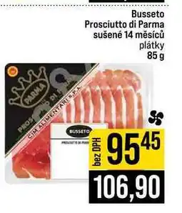 Jip Busseto Prosciutto di Parma sušené 14 měsíců plátky nabídka