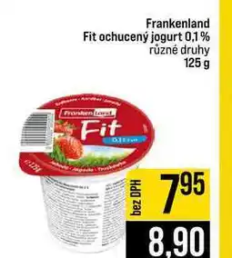 Jip Frankenland Fit ochucený jogurt 0,1% různé druhy nabídka