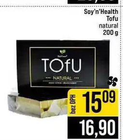 Jip Soy'n'Health Tofu natural nabídka
