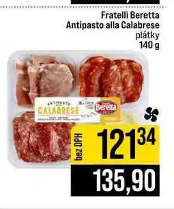 Jip Fratelli Beretta Antipasto alla Calabrese plátky nabídka