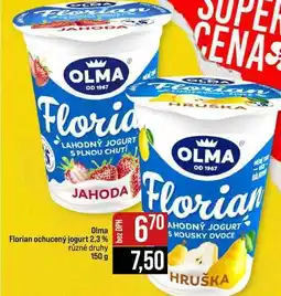 Jip Olma Florian ochucený jogurt 2,3% různé druhy nabídka