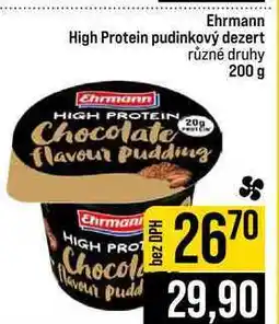 Jip Ehrmann High Protein pudinkový dezert různé druhy nabídka